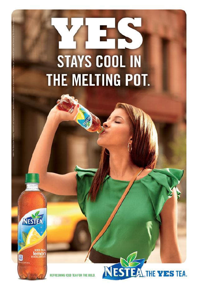Nestea "Yes Tea" Print/OOH