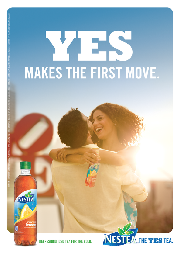 Nestea "Yes Tea" Print/OOH