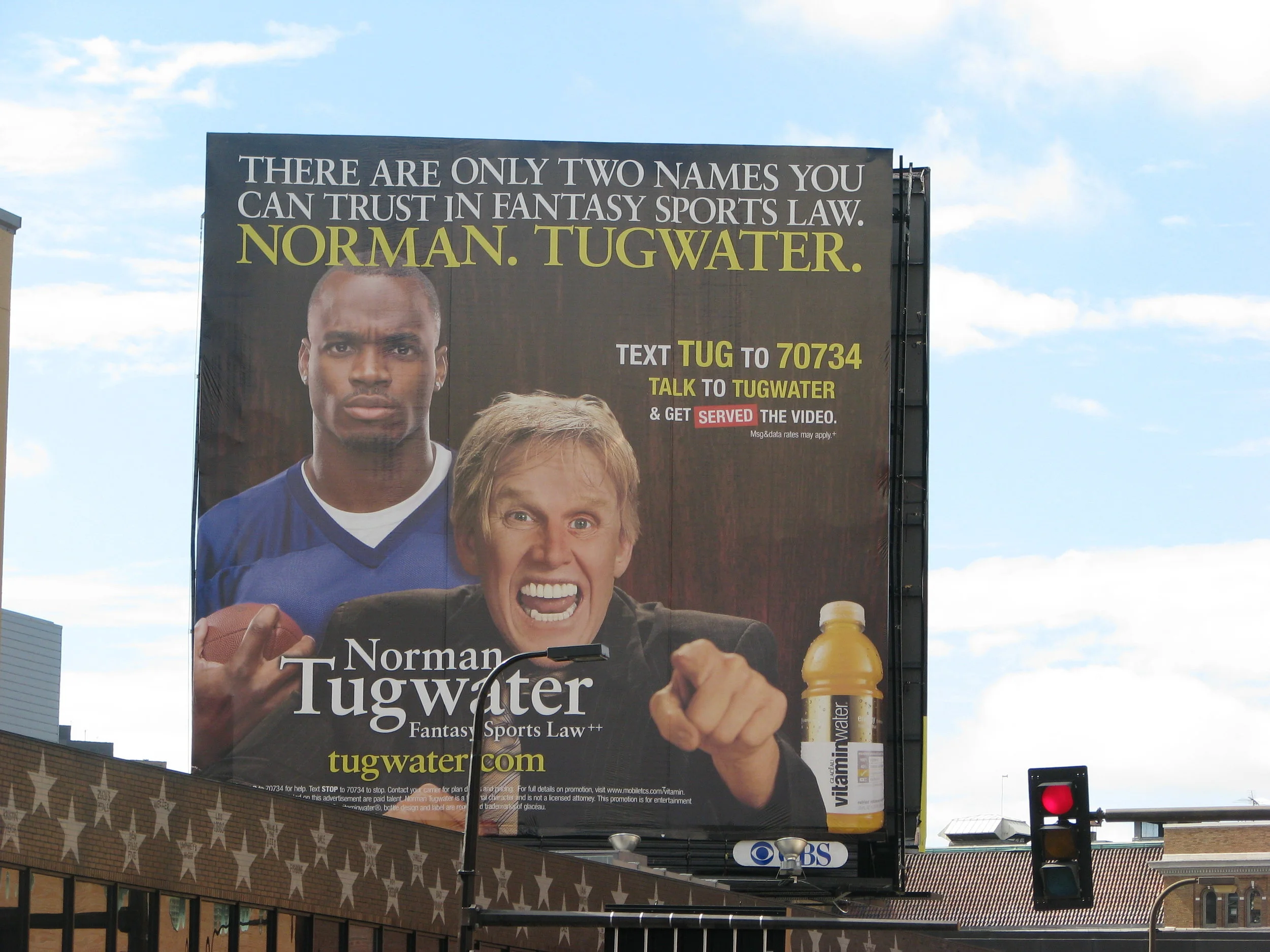 vitaminwater "Tugwater" wall