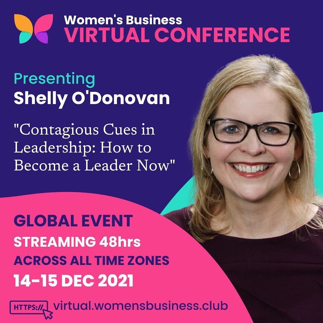 I&rsquo;m so excited to be speaking at this GLOBAL event on Dec. 14 at 16:00 MST.

I&rsquo;ll be speaking about &ldquo;Contagious Cues in Leadership: How to Become a Leader Now&rdquo; and help you understand the art of influence and discover the trai