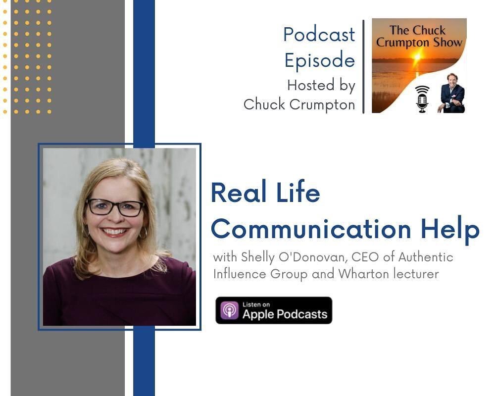 It was a pleasure to talk #communication on The Chuck Crumpton Show recently! Thanks for having me Chuck! 

In case you missed it, here's what Chuck said about this Podcast episode: 

&quot;I have had the privilege of speaking on the same platform wi