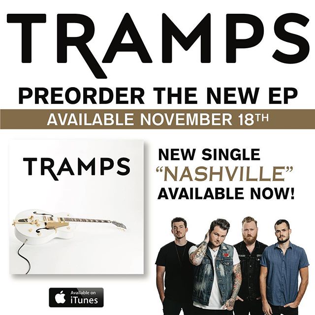 Pre-order is LIVE! Order the new EP, and get &quot;Nashville&quot; now! Link in our bio.