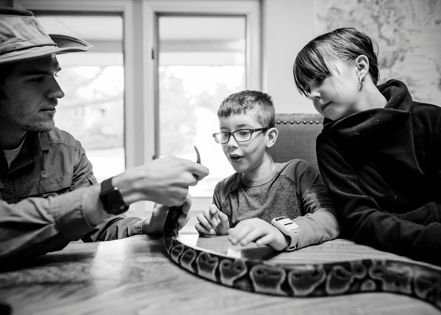 Our kids were amazed at what Troy taught them during an in-home reptile class in Denver, Co. | GettingUnschooled.com