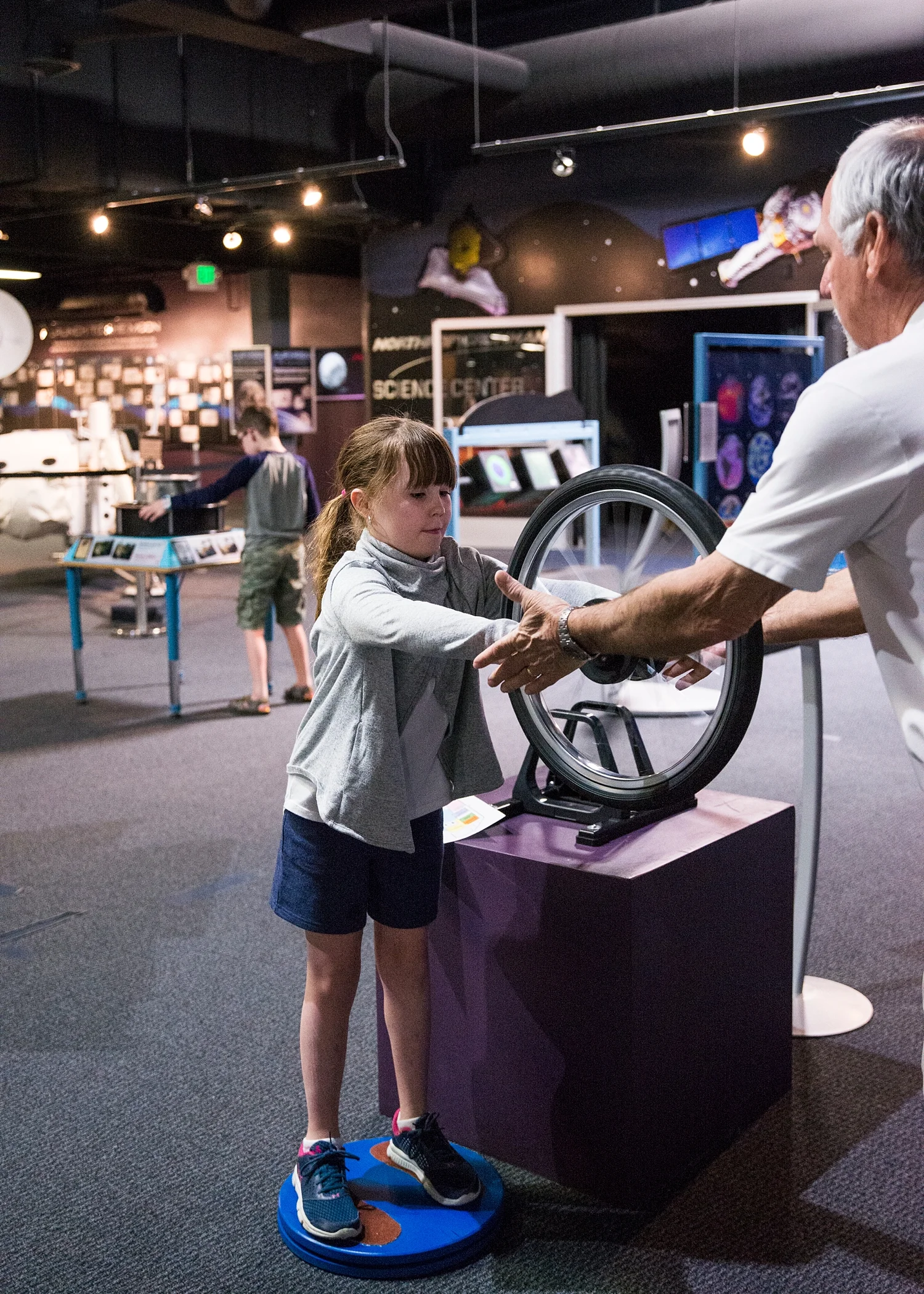 Fun at the Space Foundation Discovery Zone--more from our Week in the Life of an Unschooler is on the blog :) 