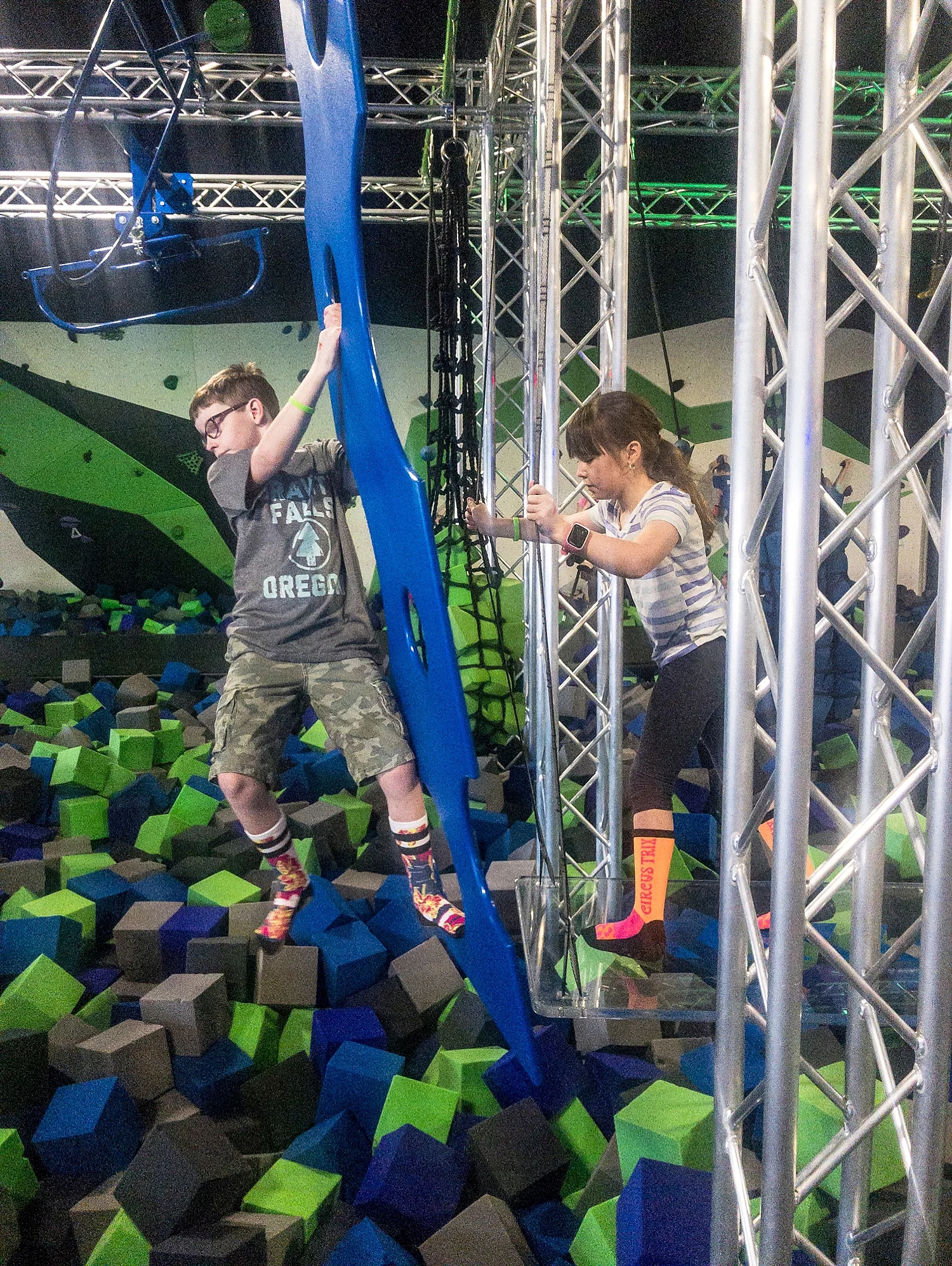 We went to Spider Monkey for the first time in this installment of our Week in the Life of an Unschooler! 