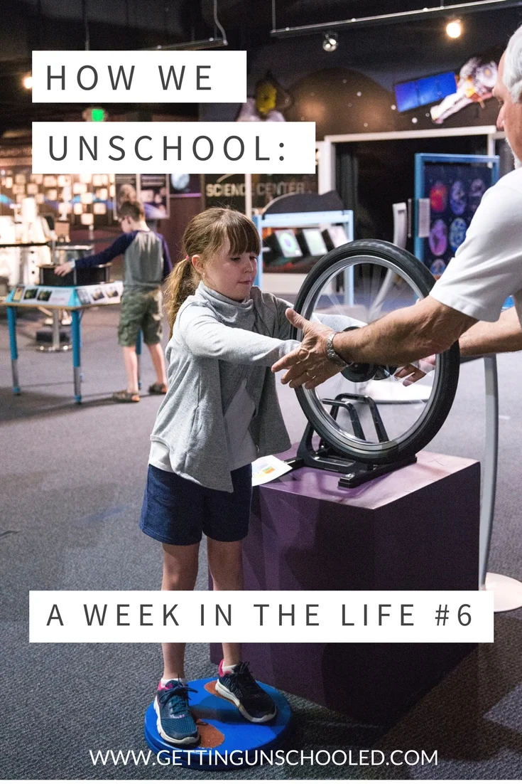 Ever wonder what unschooling curriculum looks like? Come check out our Week in the Life of an Unschooler series! It's full of GREAT ideas :) 