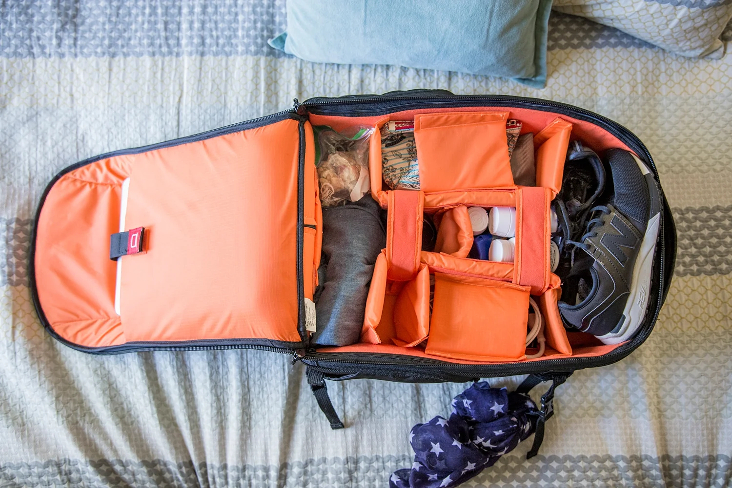 This is my honest review of the AmazonBasics Convertible Rolling Camera Backpack -my new favorite travel bag! I've used this camera backpack on 8 flights since I got it in January and it's a keeper! There are many more pros than cons, but I take you through them all in the post. | GettingUnschooled.com