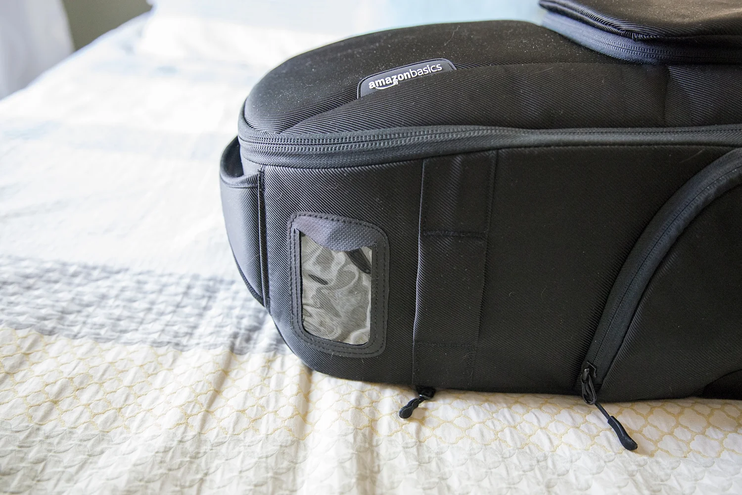 Looking for the best camera carry-on backpack? Look no further than my honest review of the AmazonBasics Convertible Rolling Camera Backpack -my new favorite travel bag! I've used this camera backpack on 8 flights since I got it in January and it's a keeper! There are many more pros than cons, but I take you through them all in the post. | GettingUnschooled.com
