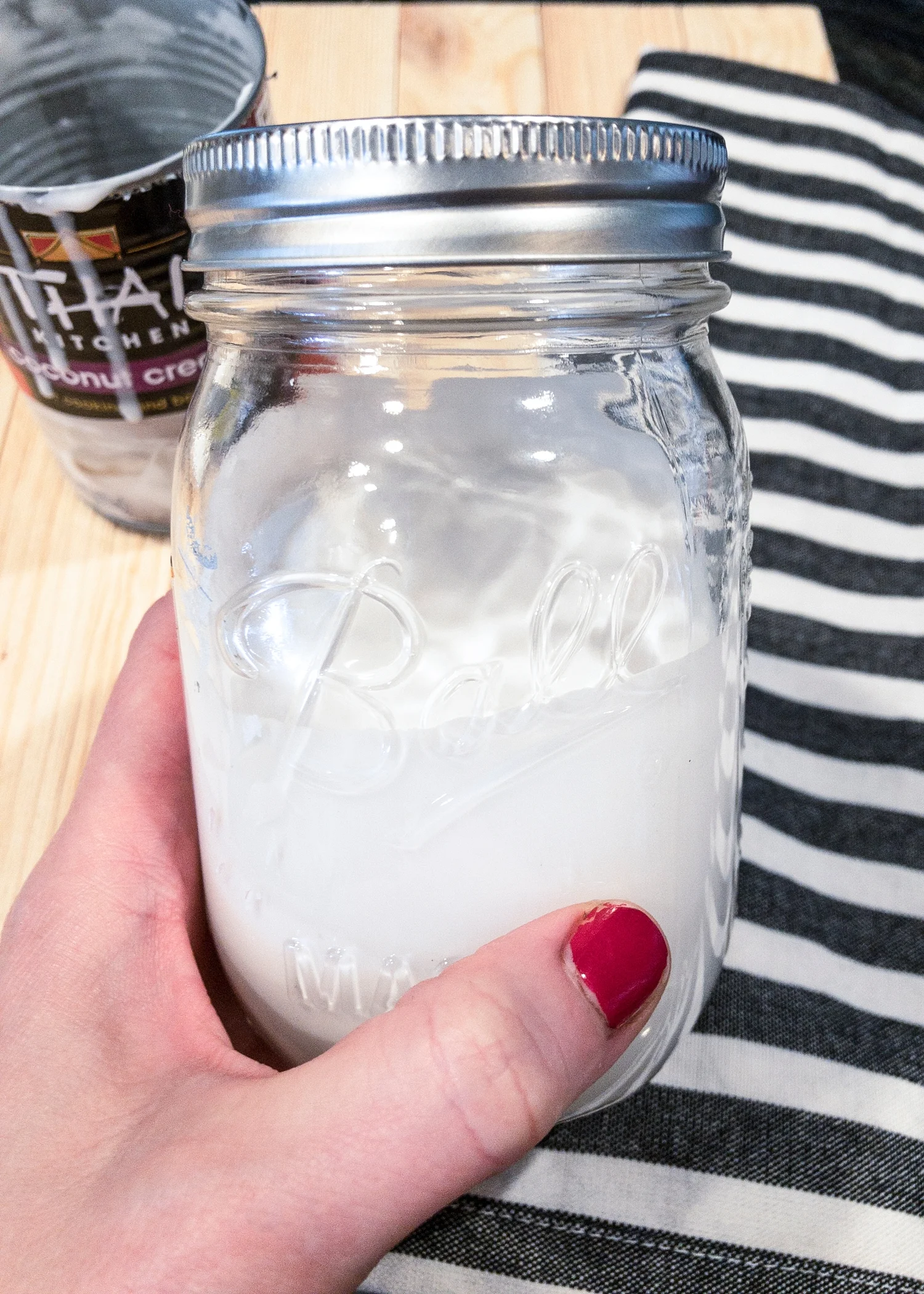 Leftover coconut cream can be stored in an airtight container in your refrigerator for up to one week. Use it for your coffee or tea!