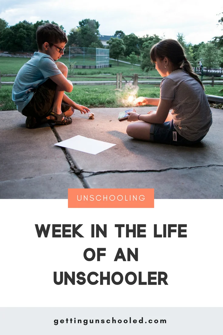 Want to see why unschooling rocks our world?? Come see what we've been up to this week. #unschooling #homeschooling #relaxedhomeschooling