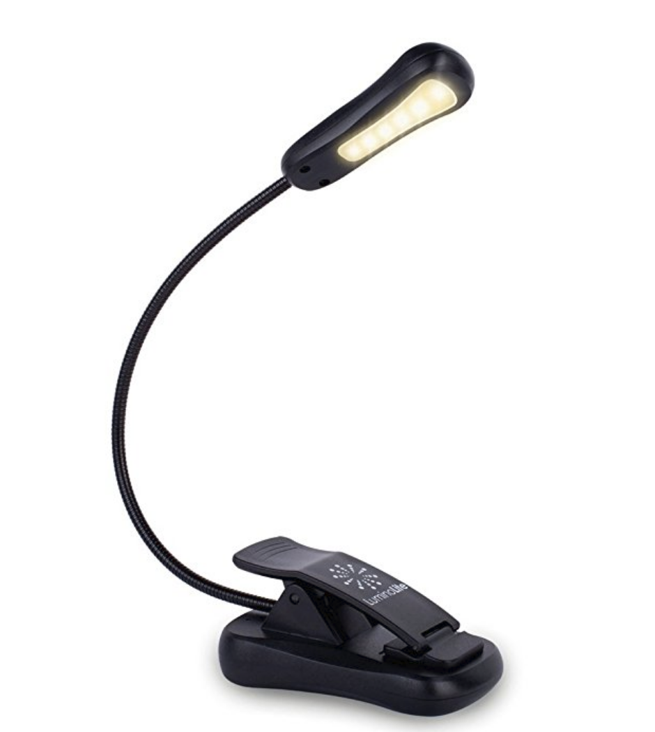 I think most of us would find a good use for this clip-on bed reading light and I know lots of 11-year-olds who would think this was pretty cool, even if they don't want to use it for reading!