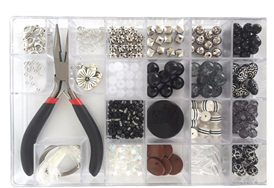 I love how this set comes with a nice system to keep things organized--I think a lot of 11-year-old girls would love this set. What fun to be able to create one of a kind jewelry for yourself!