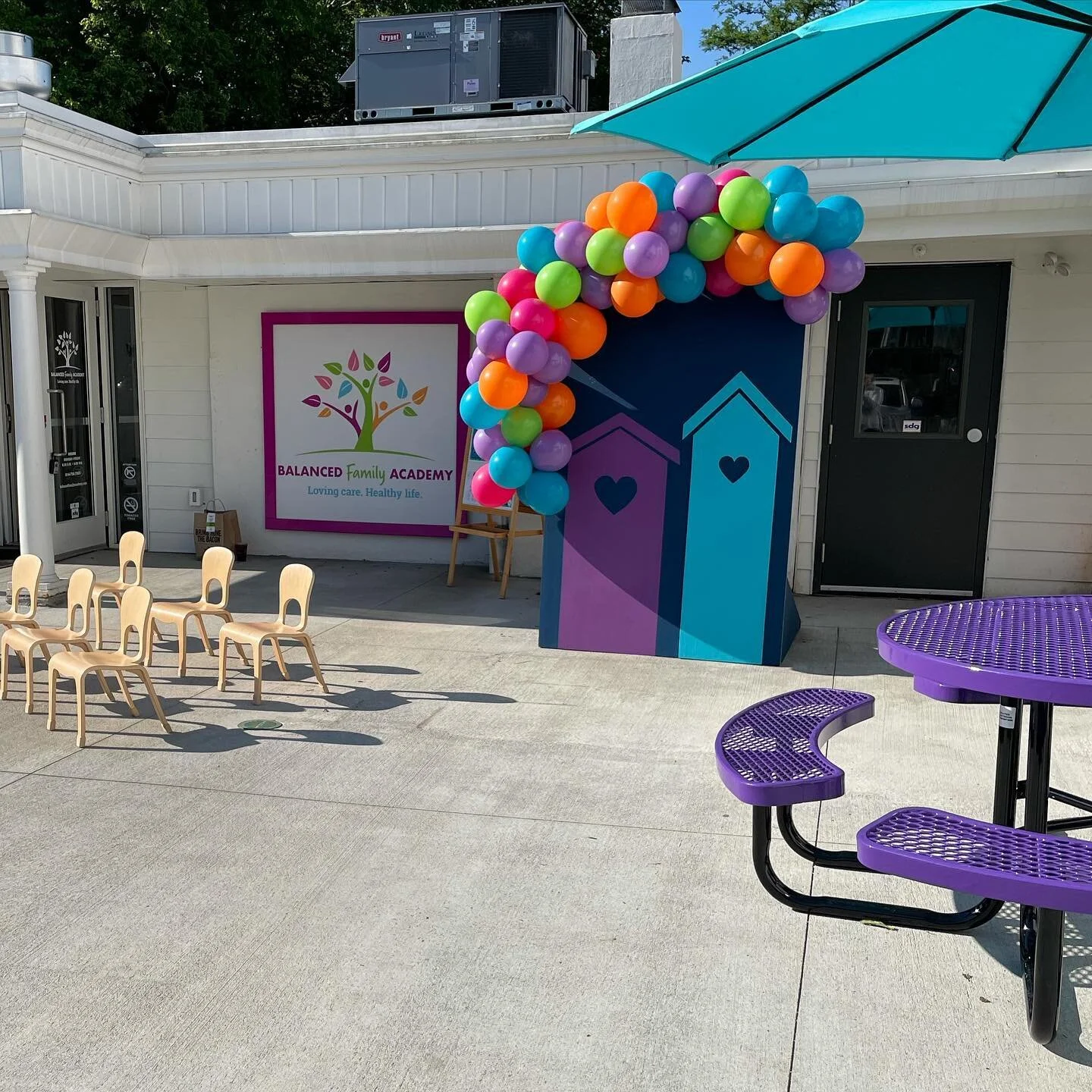 BFA Clintonville was graduation ready for this years pre-school class! 💗