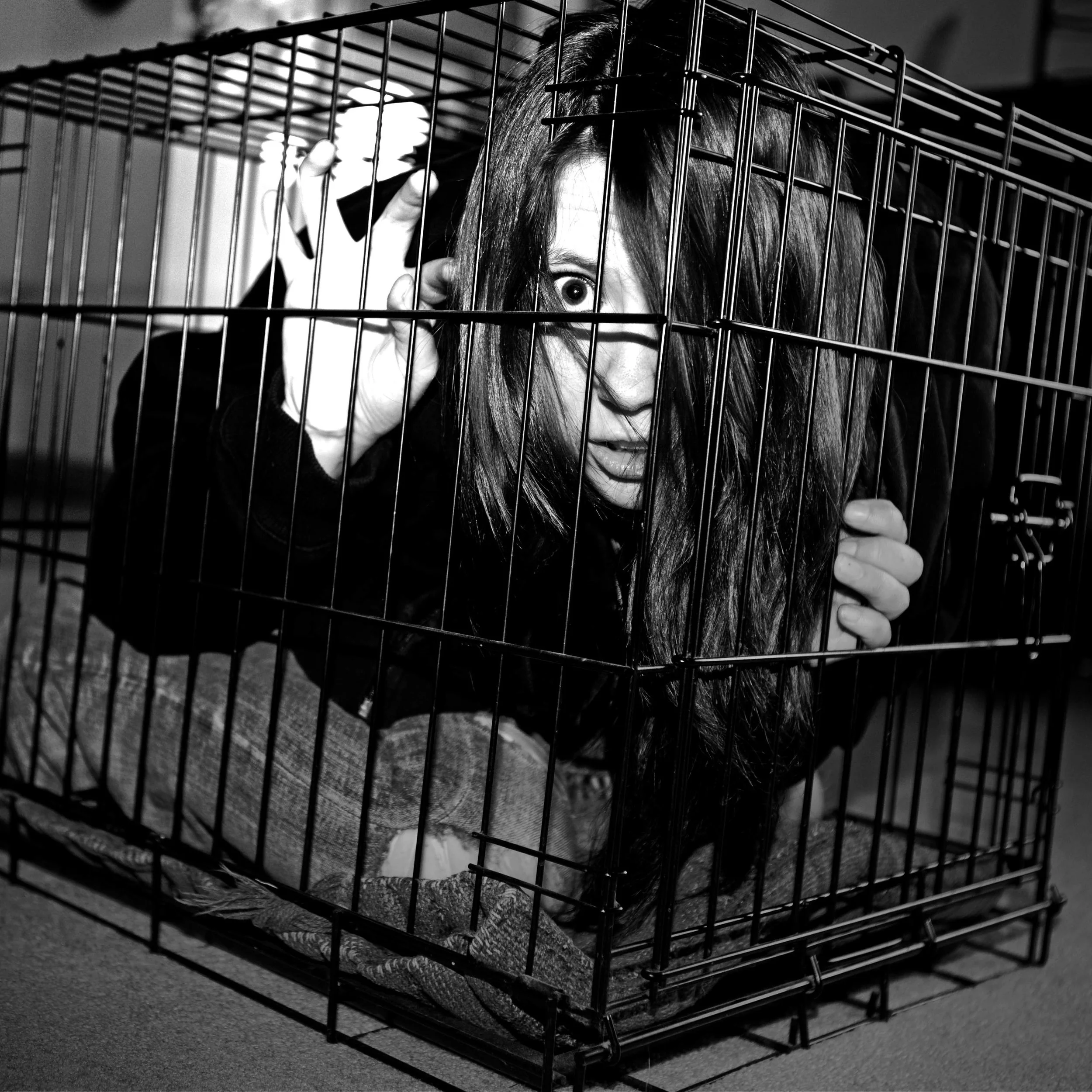 Crystal in Cage