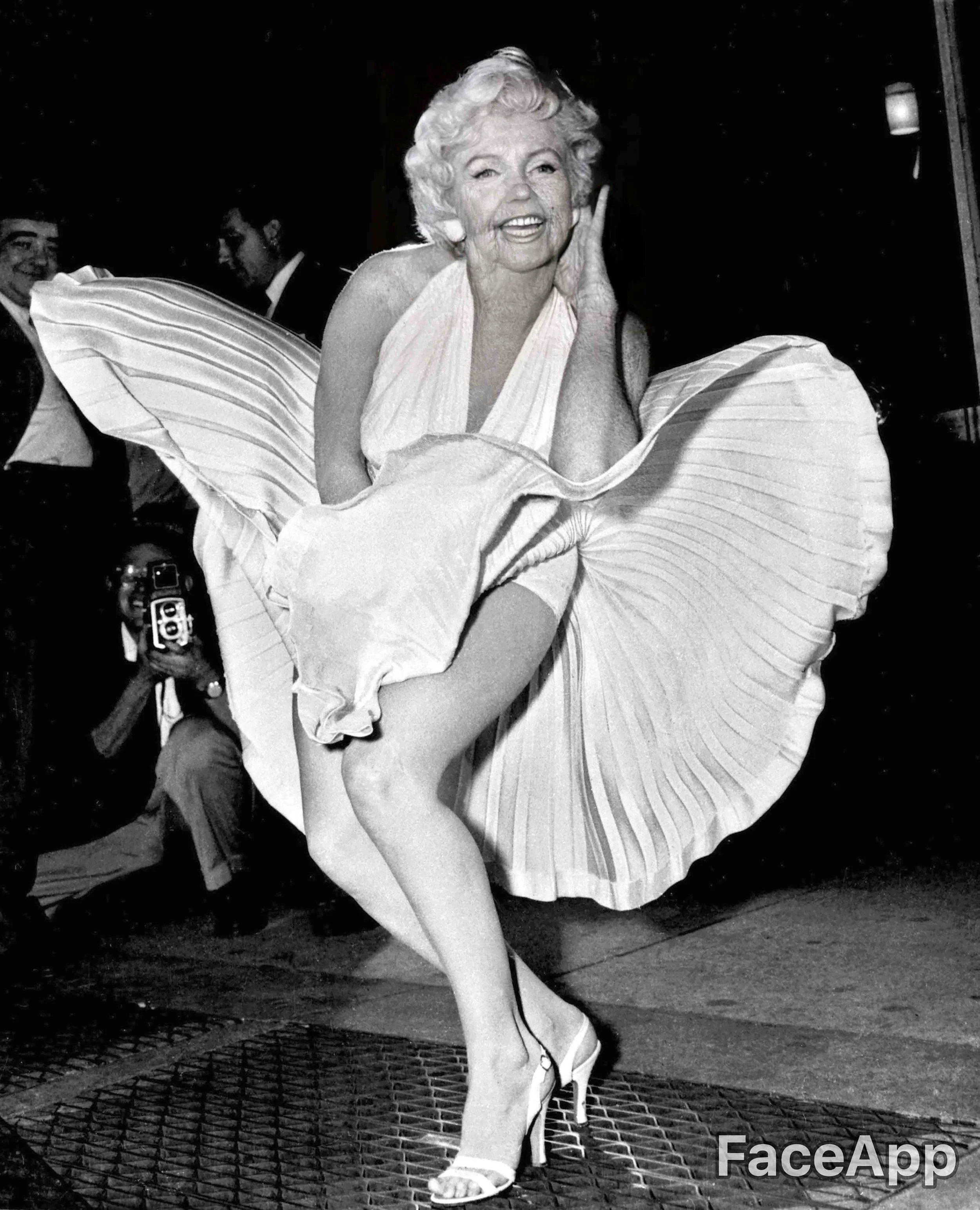 FaceApp, No. 3 — Marilyn Monroe