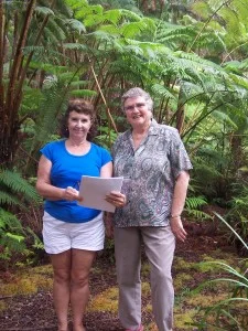 Hawai‘i Island Director, Janet Britt & Linda Jane Irwin, owner.