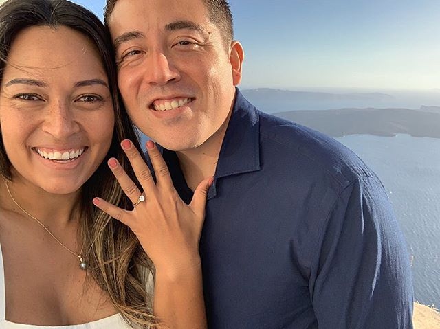 Never in my life did I think I&rsquo;d be a bride... until this man. Thank you for making my dreams come true sweetheart! Holy crap!! We are getting married!!! #fiance