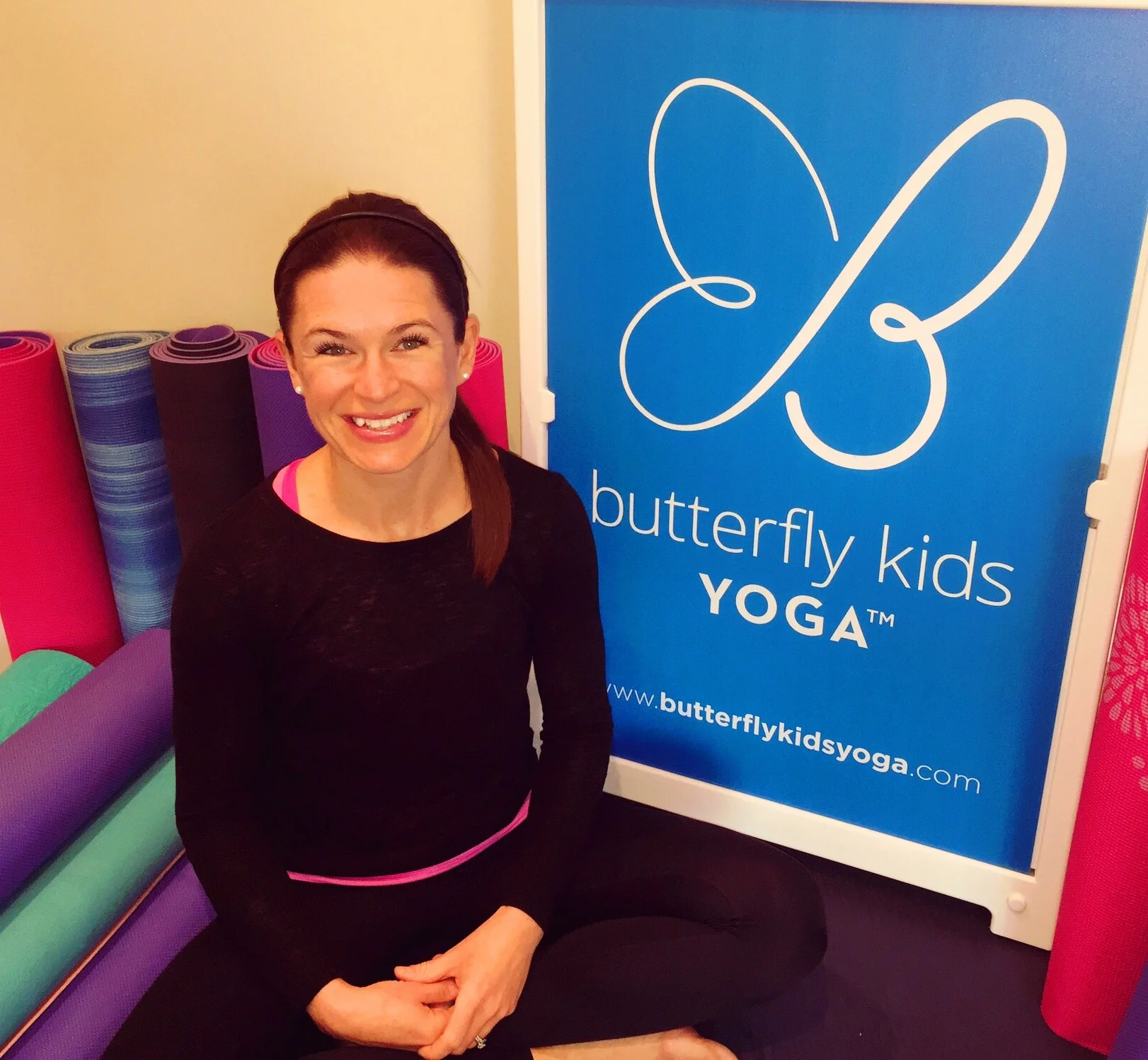 One year later! Cheers to Butterfly Kids Yoga!