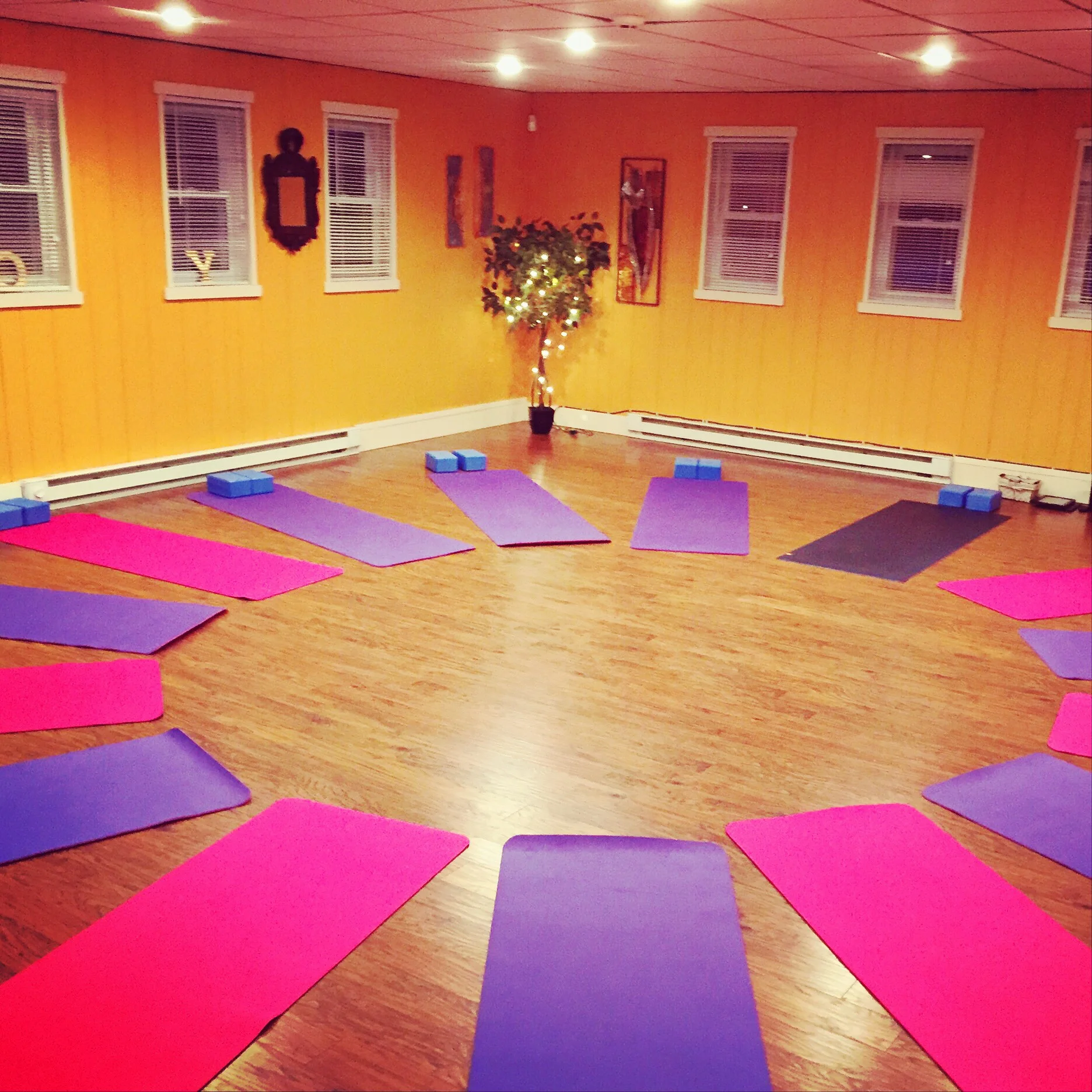 The power of your yoga mat.