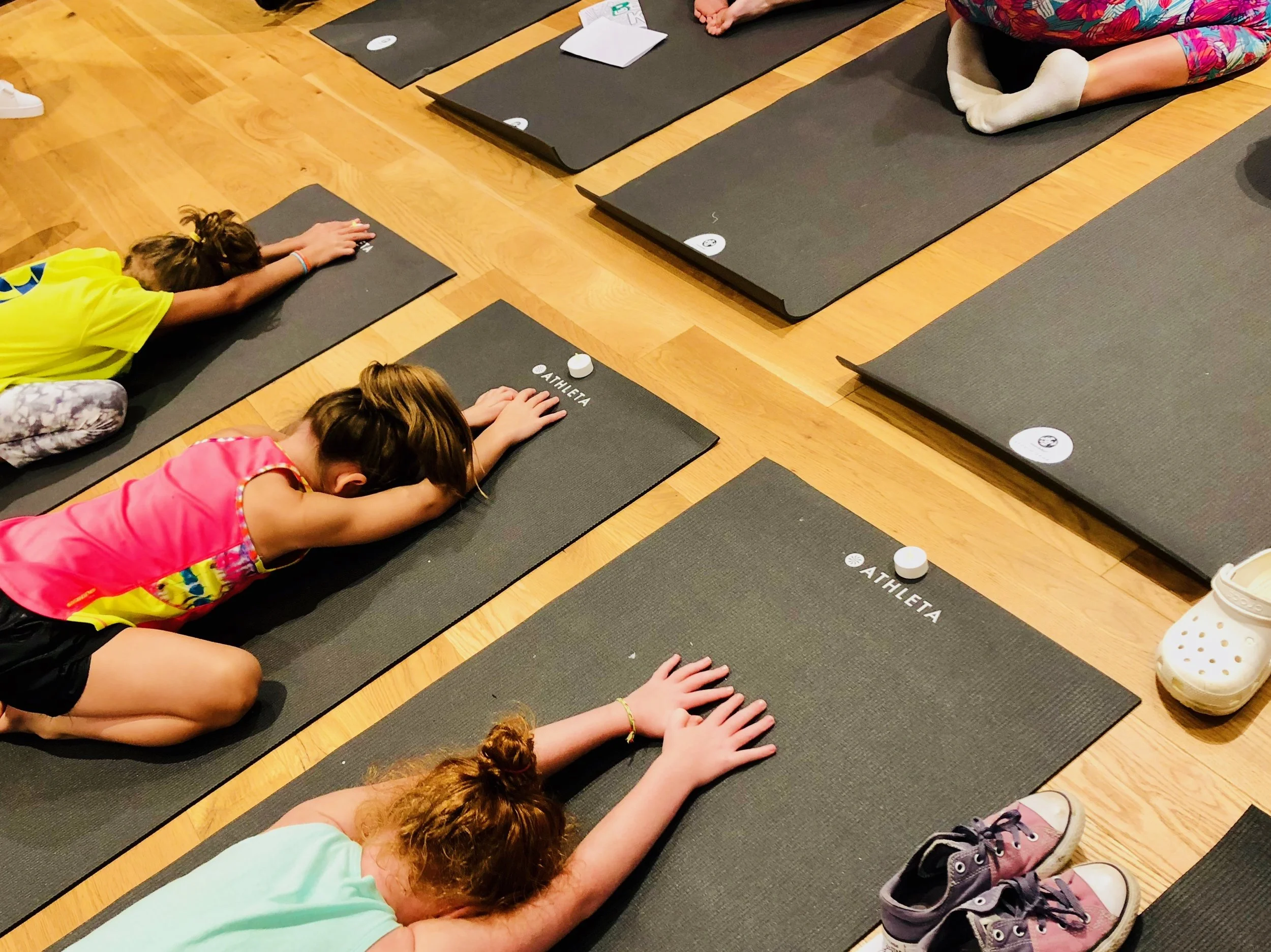 Friday Night Yoga Club is back! Plus, our weekly schedule.