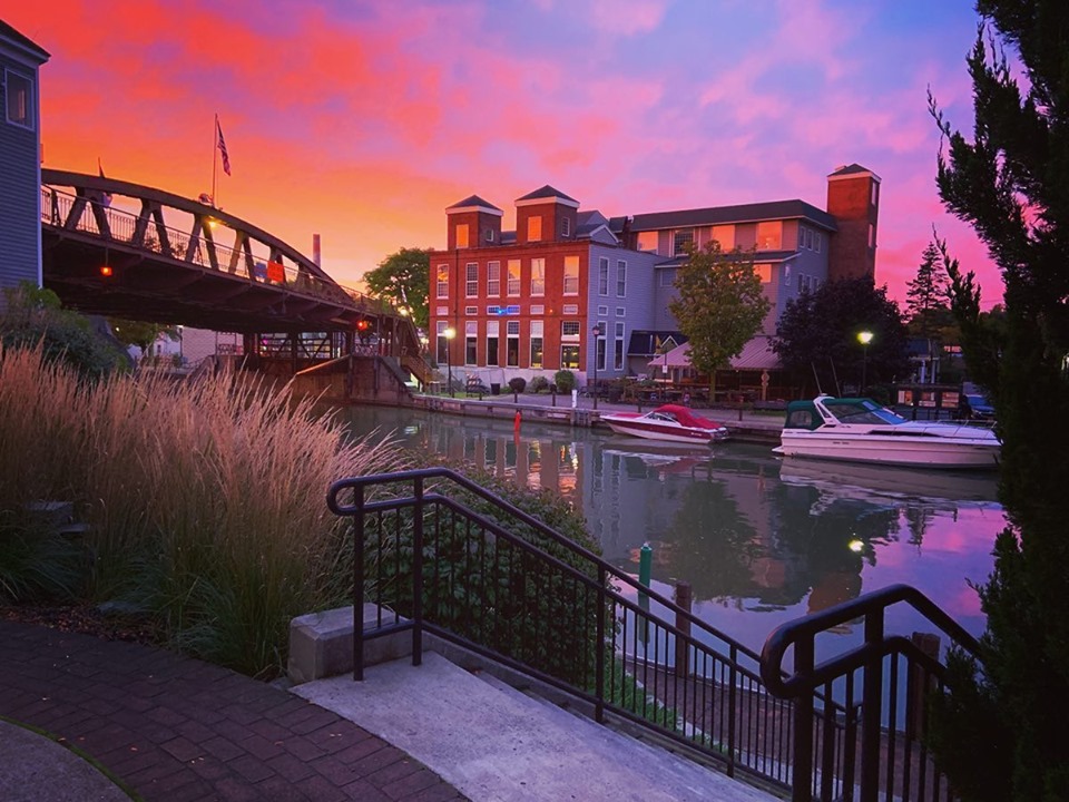 A beautiful sunset view + upcoming classes