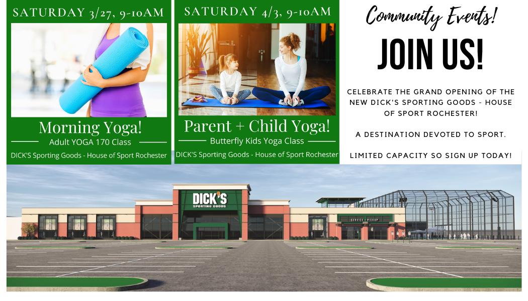 Two community events you don't want to miss!