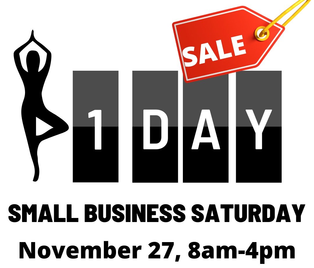 Small business Saturday, Polar Express yoga, and more 