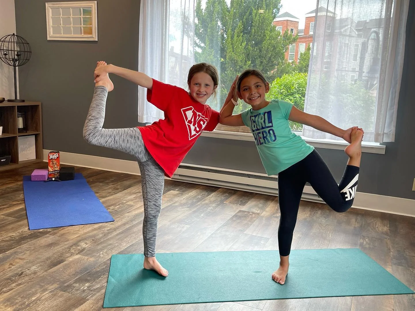 Yoga and smoothies? Yum!