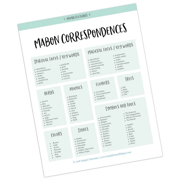 10 Ways to Celebrate Mabon and The Autumn Equinox — Mumbles & Things