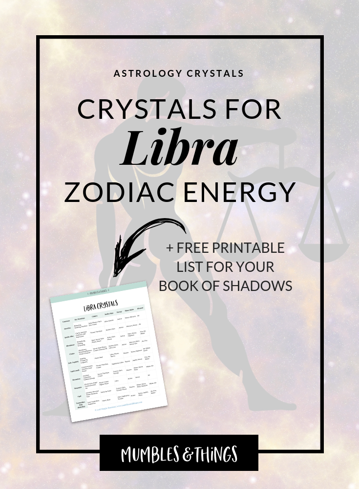 15 Crystals for Libra Astrological Energy — Mumbles & Things