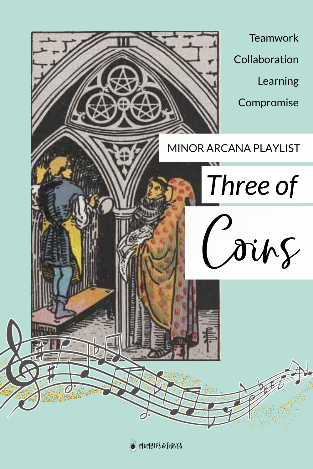 The Three of Pentacles — Teamwork & Skill Playlist