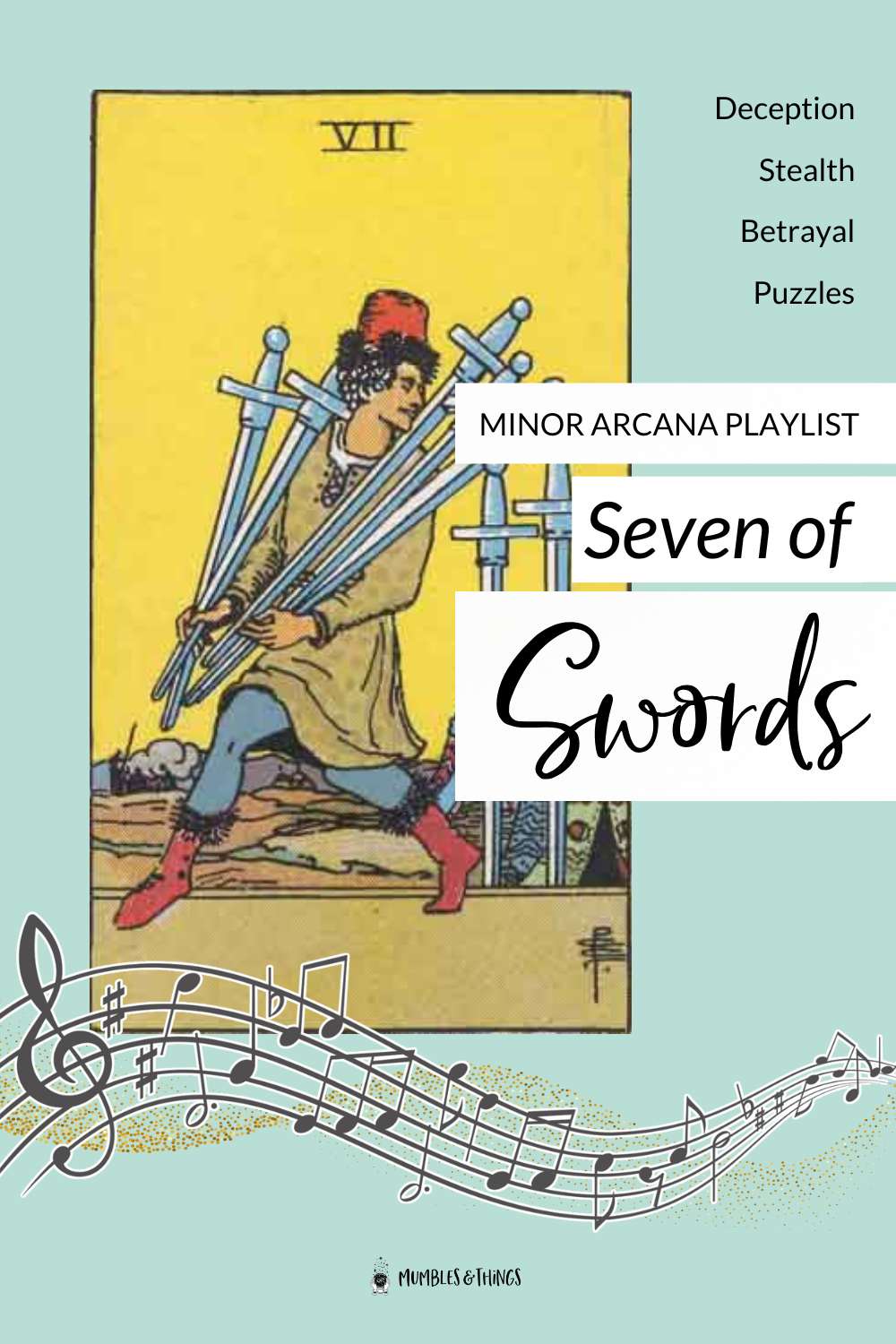 The Seven of Swords — Deception & Strategy Playlist