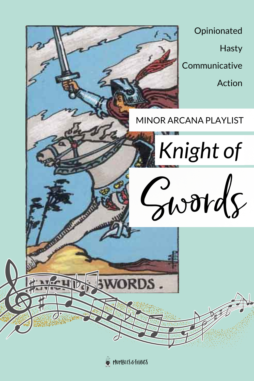 The Knight of Swords — Drive & Determination Playlist