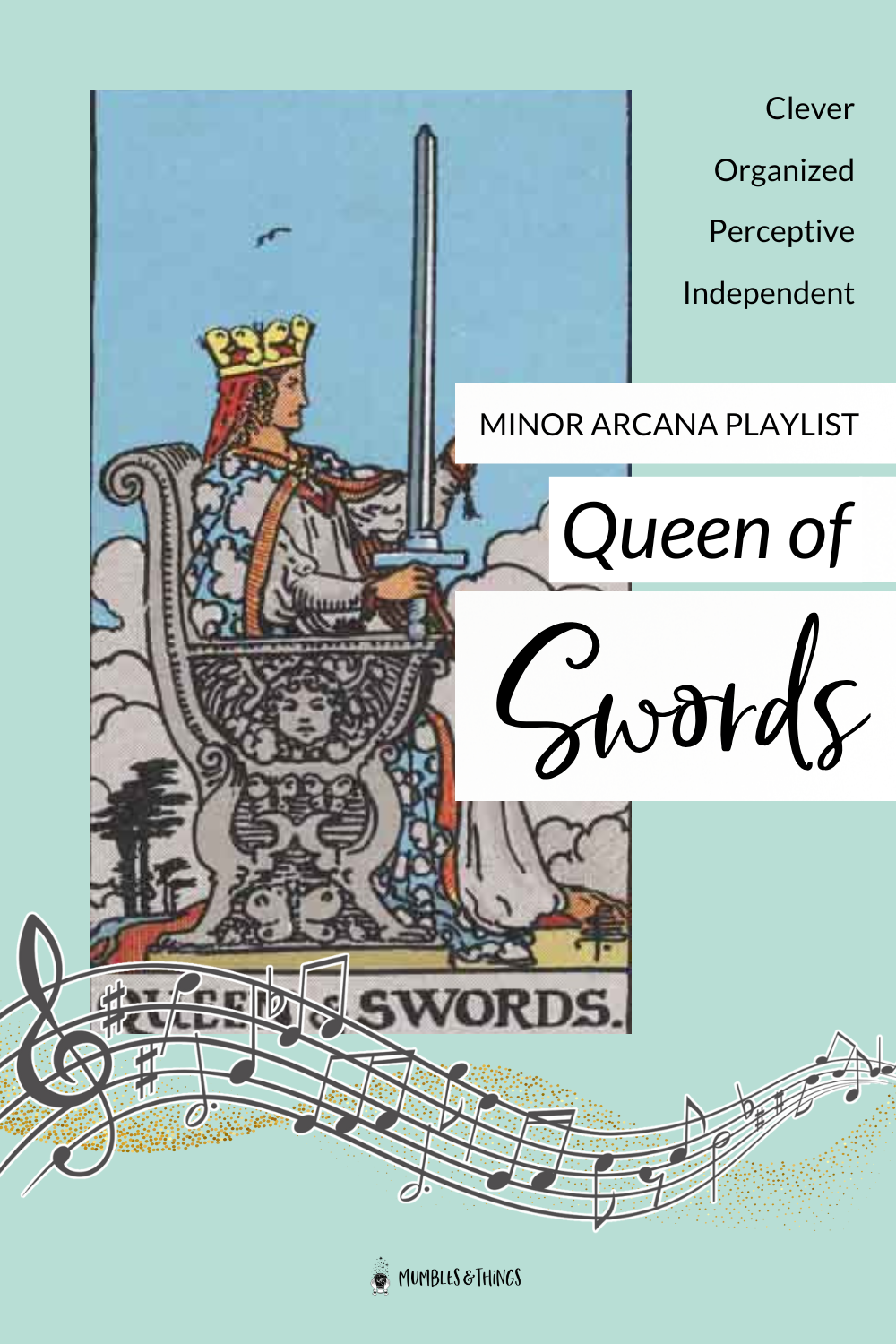 The Queen of Swords — Wisdom & Independence Playlist