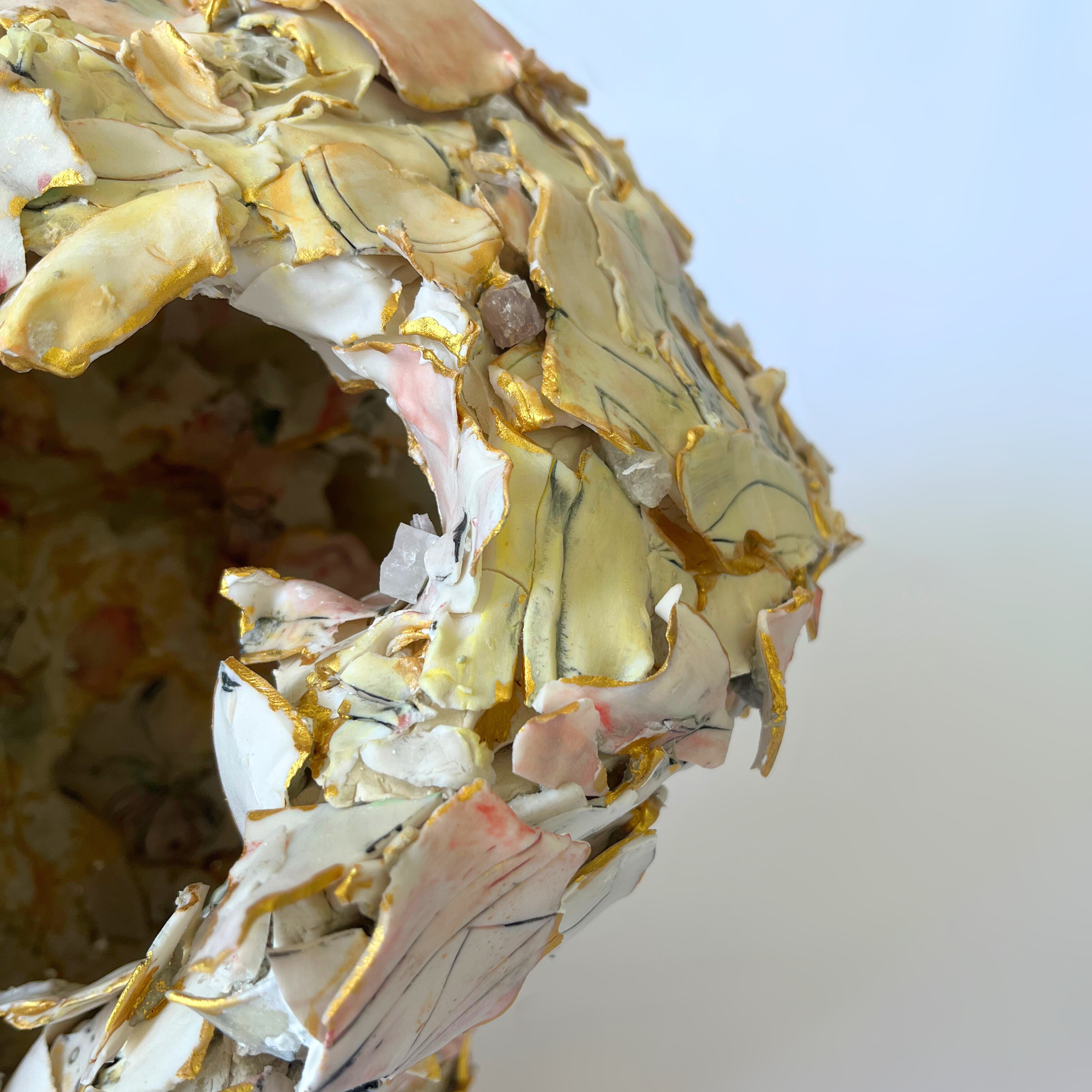 Gestures of Grieving II - 17"(H) x 15" (W) x 15" (L)