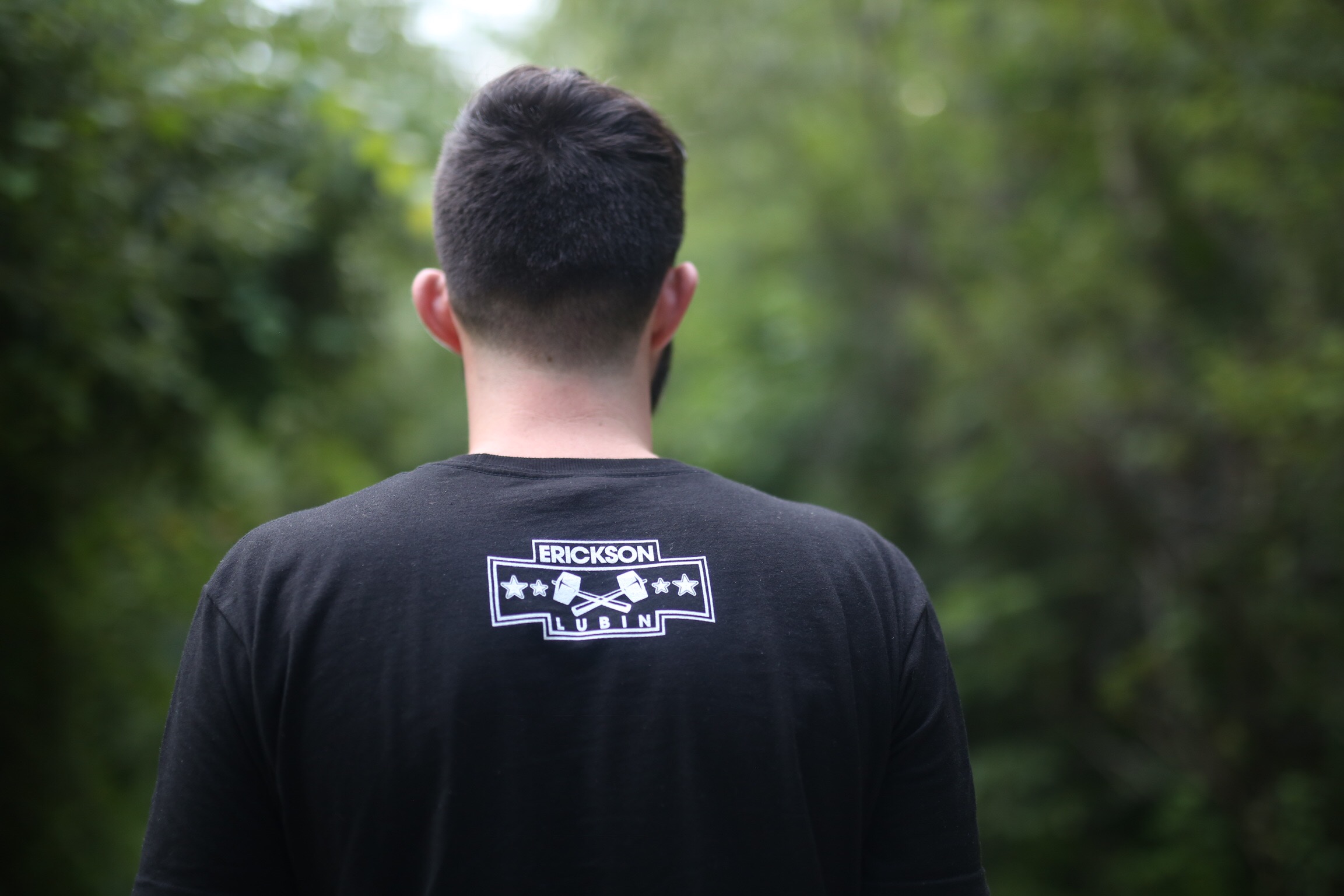 Black T / Back with Logo