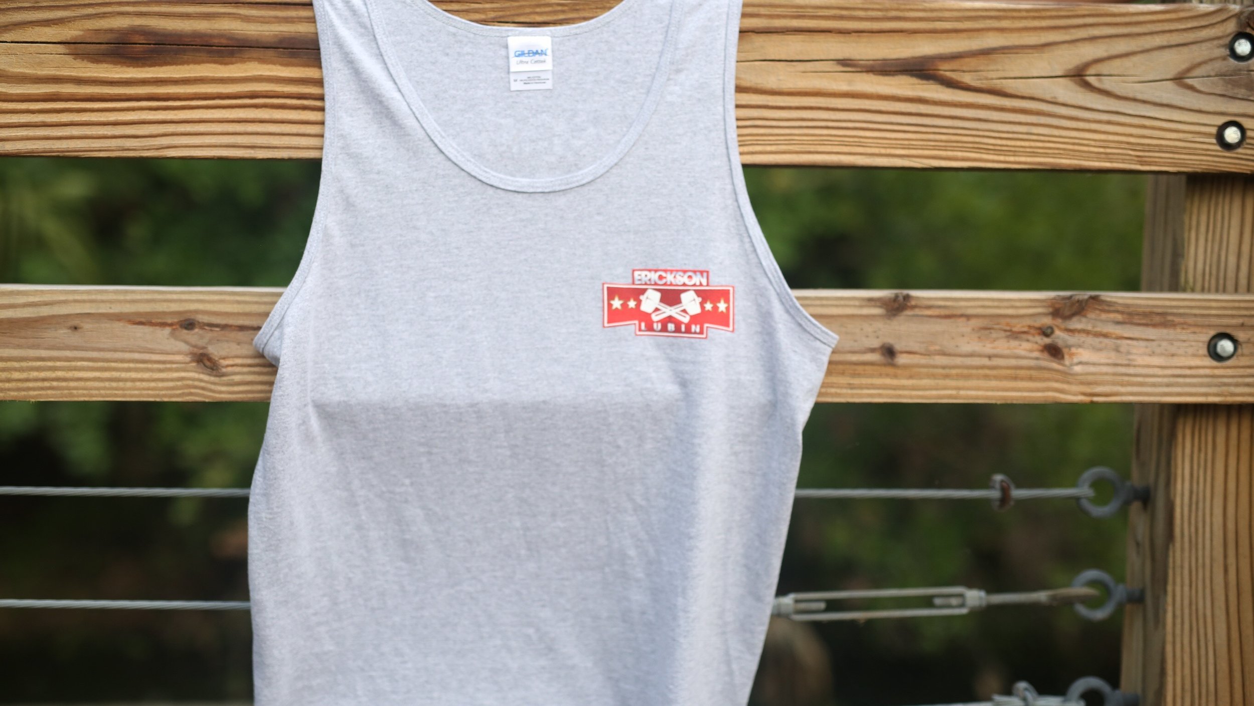 Gray Tank  / Front with Logo