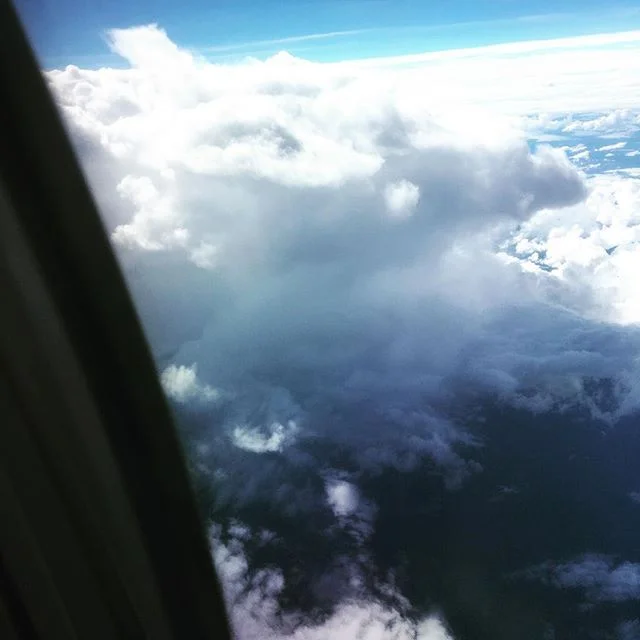 Clouds building over Texas. #notadrone #highinthesky #aerialphotography