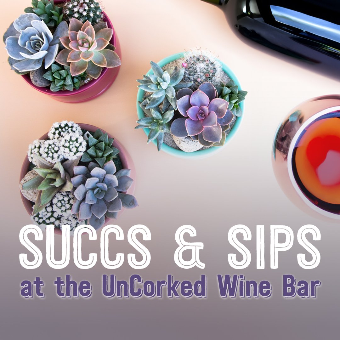 Succs &amp; Sips at the UnCorked Wine Bar 