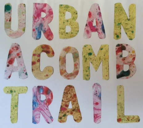 Image, designed by learners, and used in the trail leaflet for ADAM festival (July 2016)