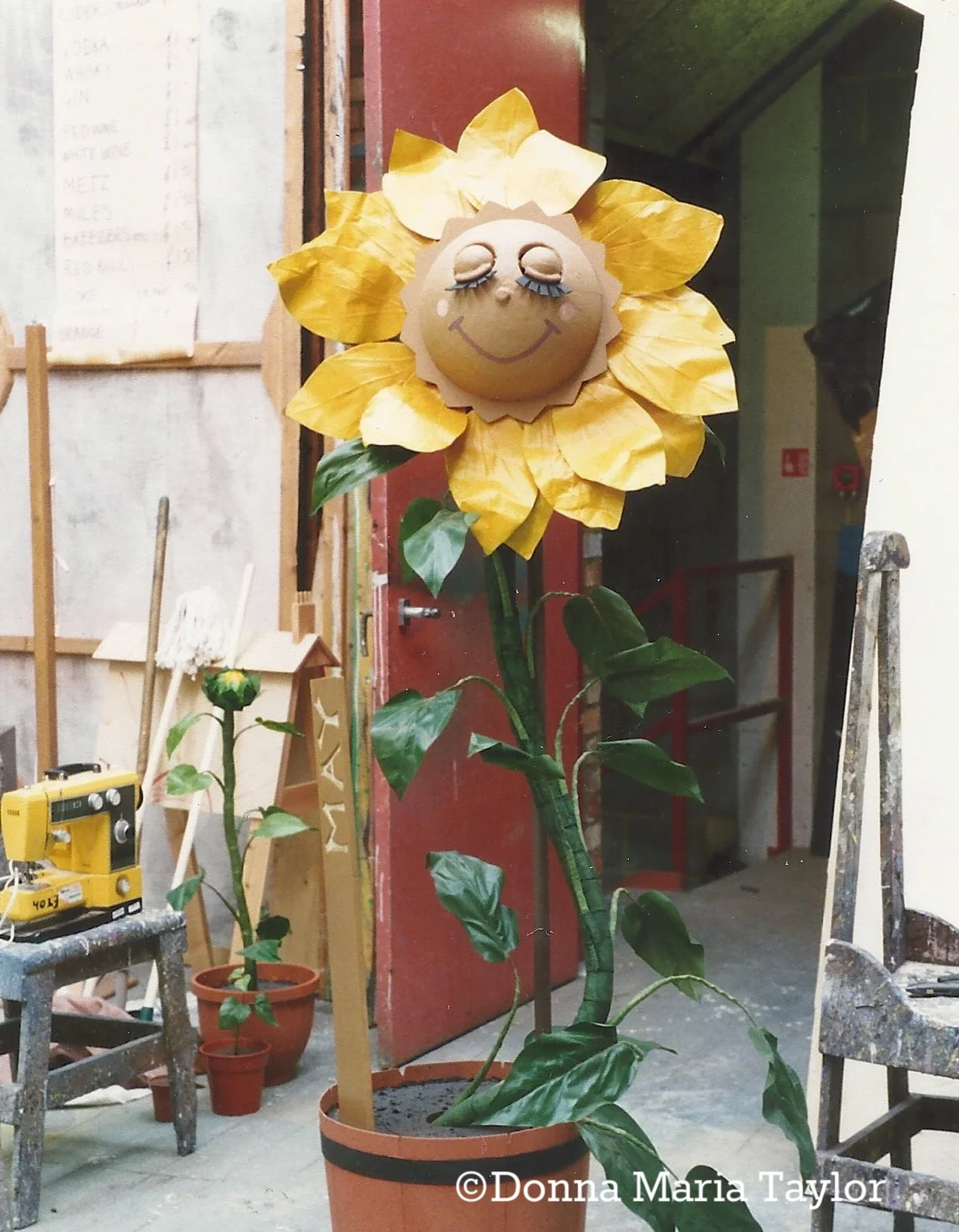'Salman's Sunflower' - co-designed by Donna Maria Taylor and Tina Firkins.