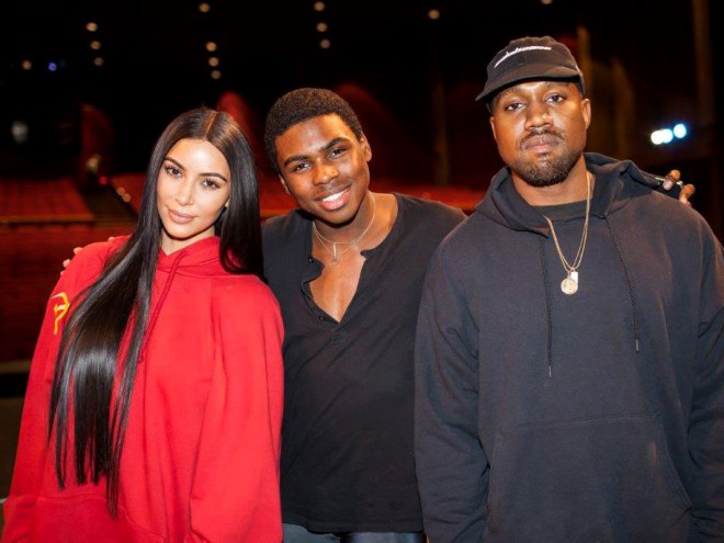 Kim Kardashian West attends the Ballet in LA, photo taken from Instagram
