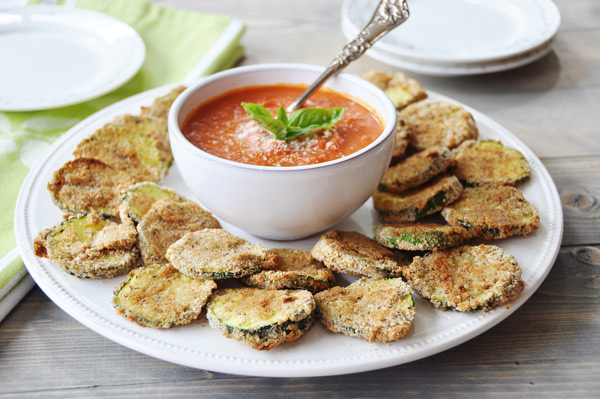 Photo taken from Veganosity of Oven Baked Zucchini Chips