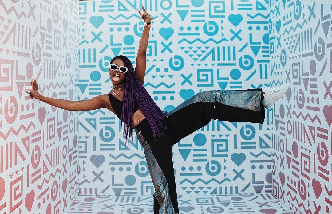 Singer Justine Skye - Photo taken from Instagram
