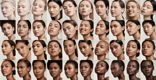 Photo taken from Fenty line