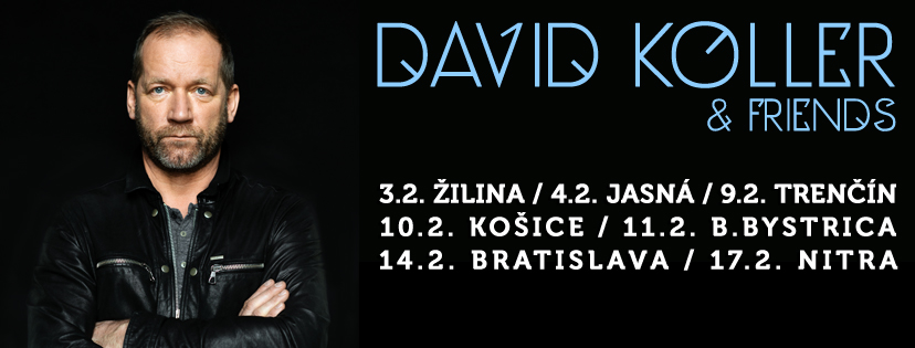 David Koller vyráža na slovenské koncertné turné