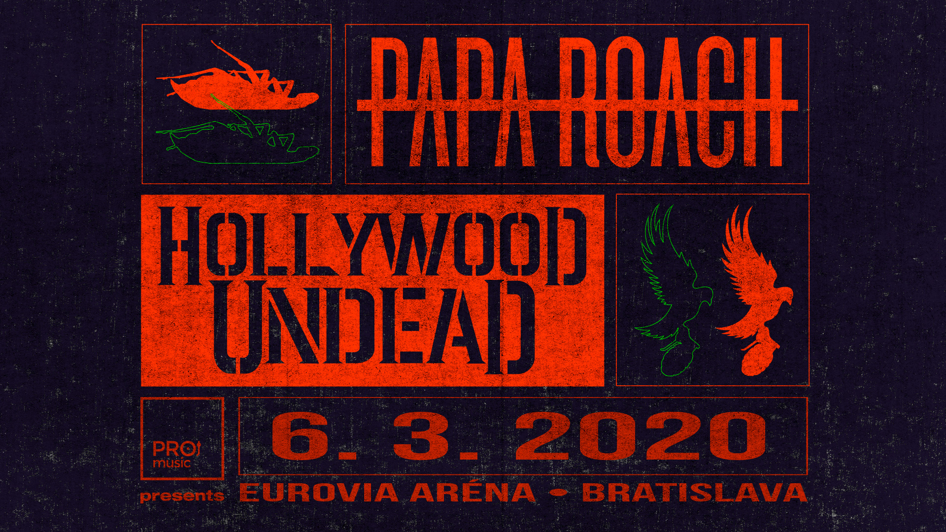 Papa Roach + Hollywood Undead