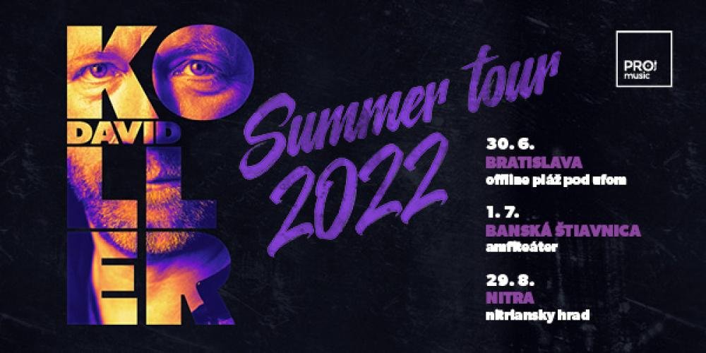 David Koller Summer Tour 2022