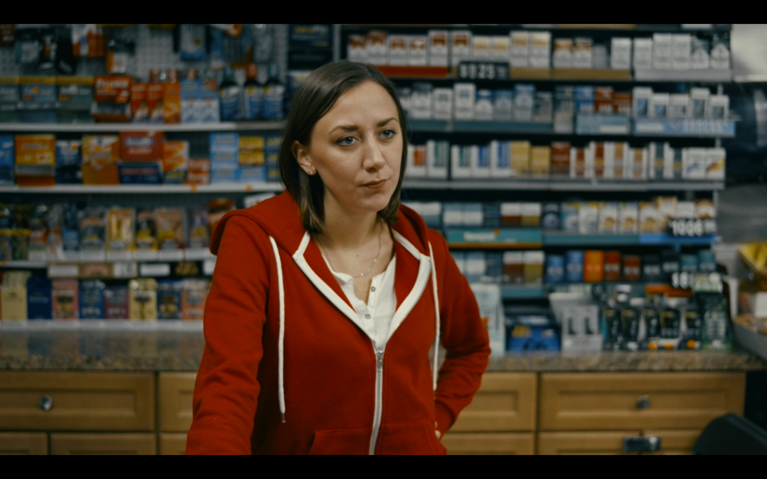 Sarah Keyes as Steph the clerk