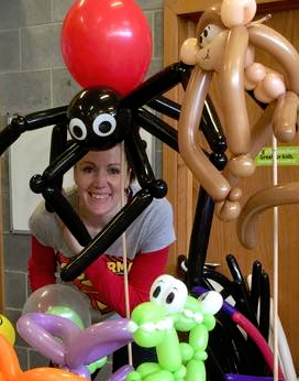 Our balloonist is standing by to keep your kids entertained